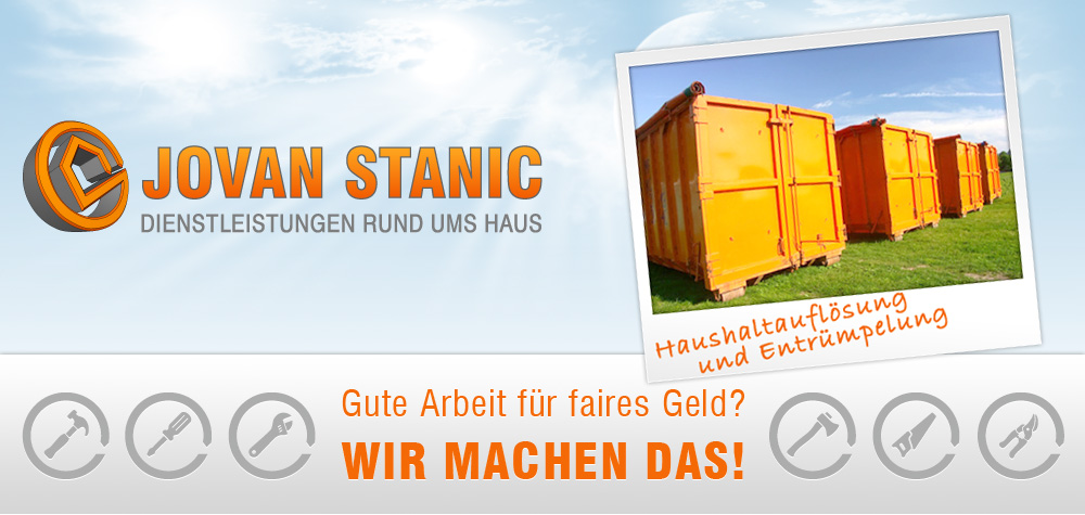 Jovan Stanic - Dienstleistungen rund ums Haus