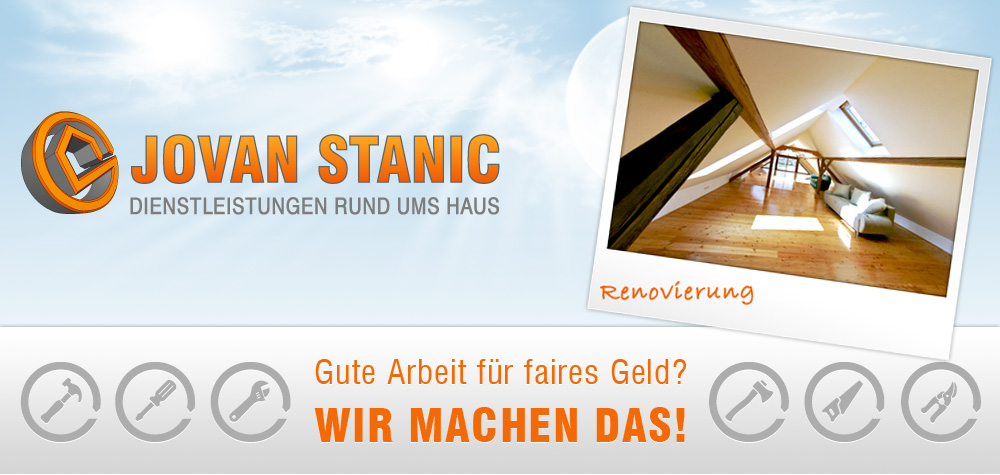 Jovan Stanic - Dienstleistungen rund ums Haus