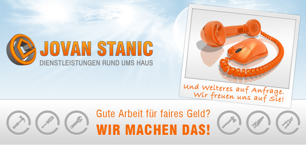 Jovan Stanic - Dienstleistungen rund ums Haus